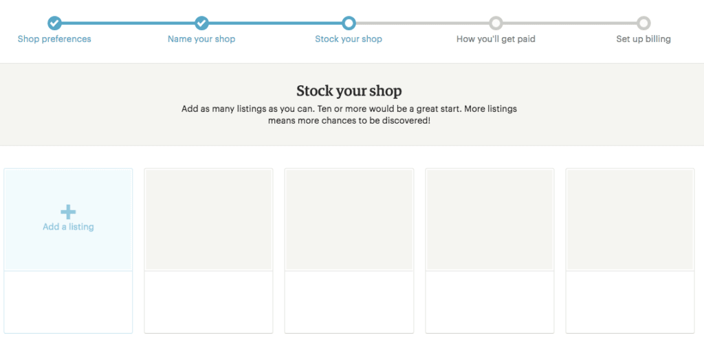 Etsy Add Listings Now Later